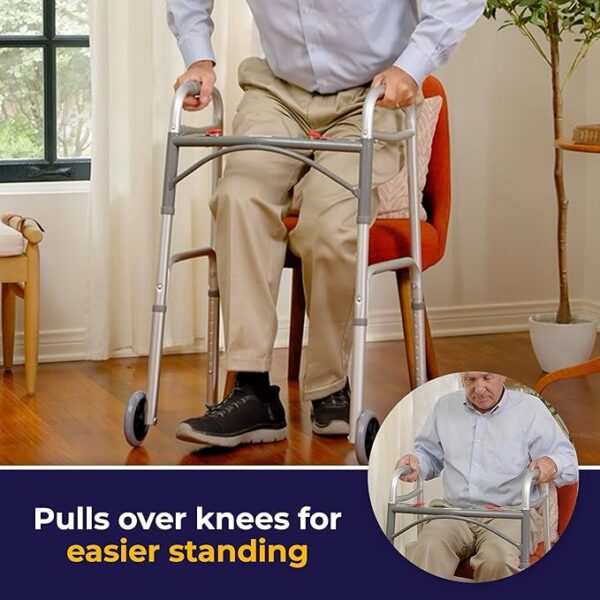 Adjustable-front-wheel-walker-for-elderly