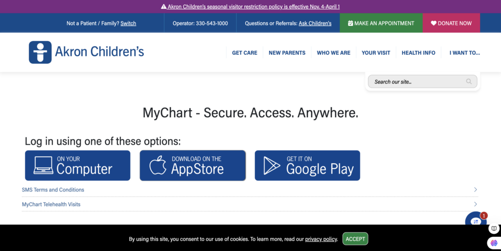 Akron-Childrens-MyChart