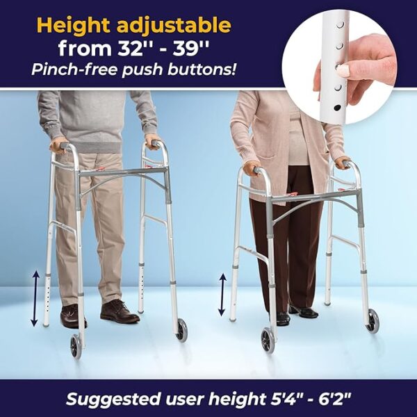 Buy-Drive-Medical-lightweight-walker-with-adjustable-height