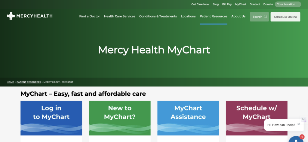 Mercy-MyChart