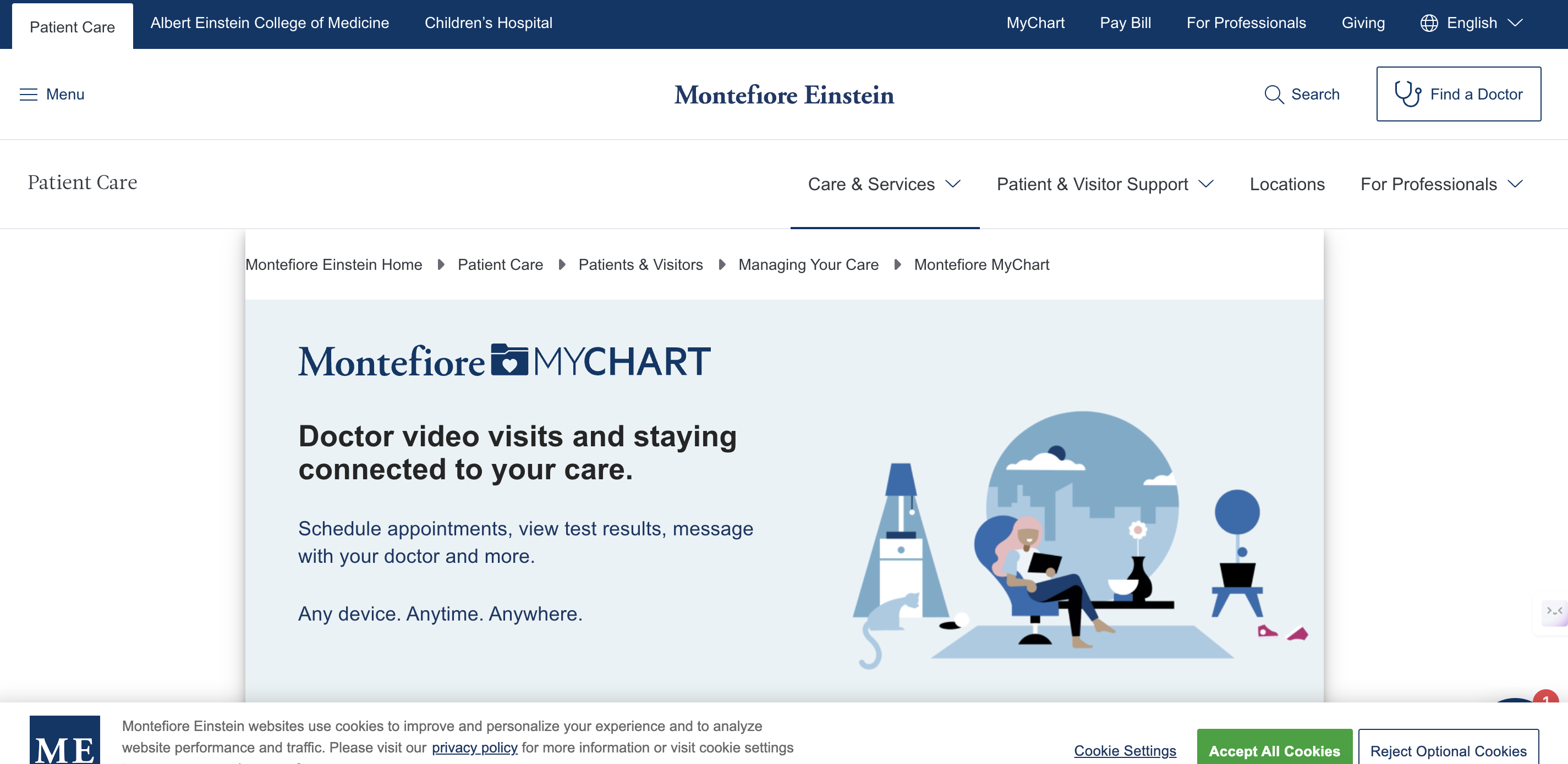 Montefiore-MyChart