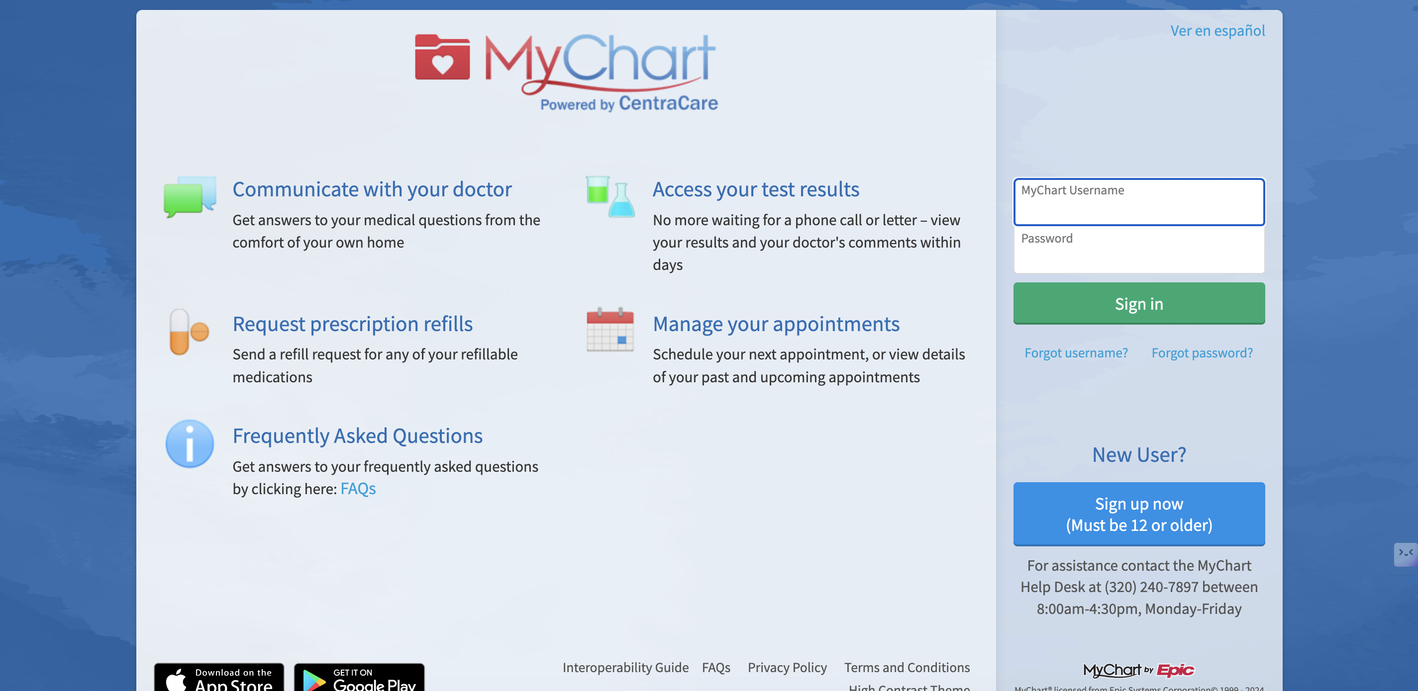 MyChart-CentraCare