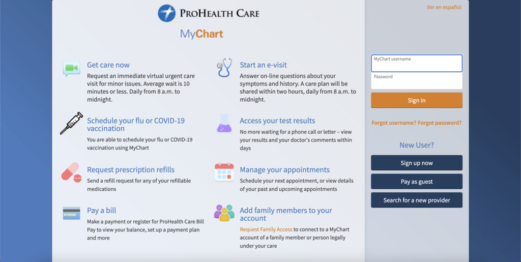 MyChart-ProHealth