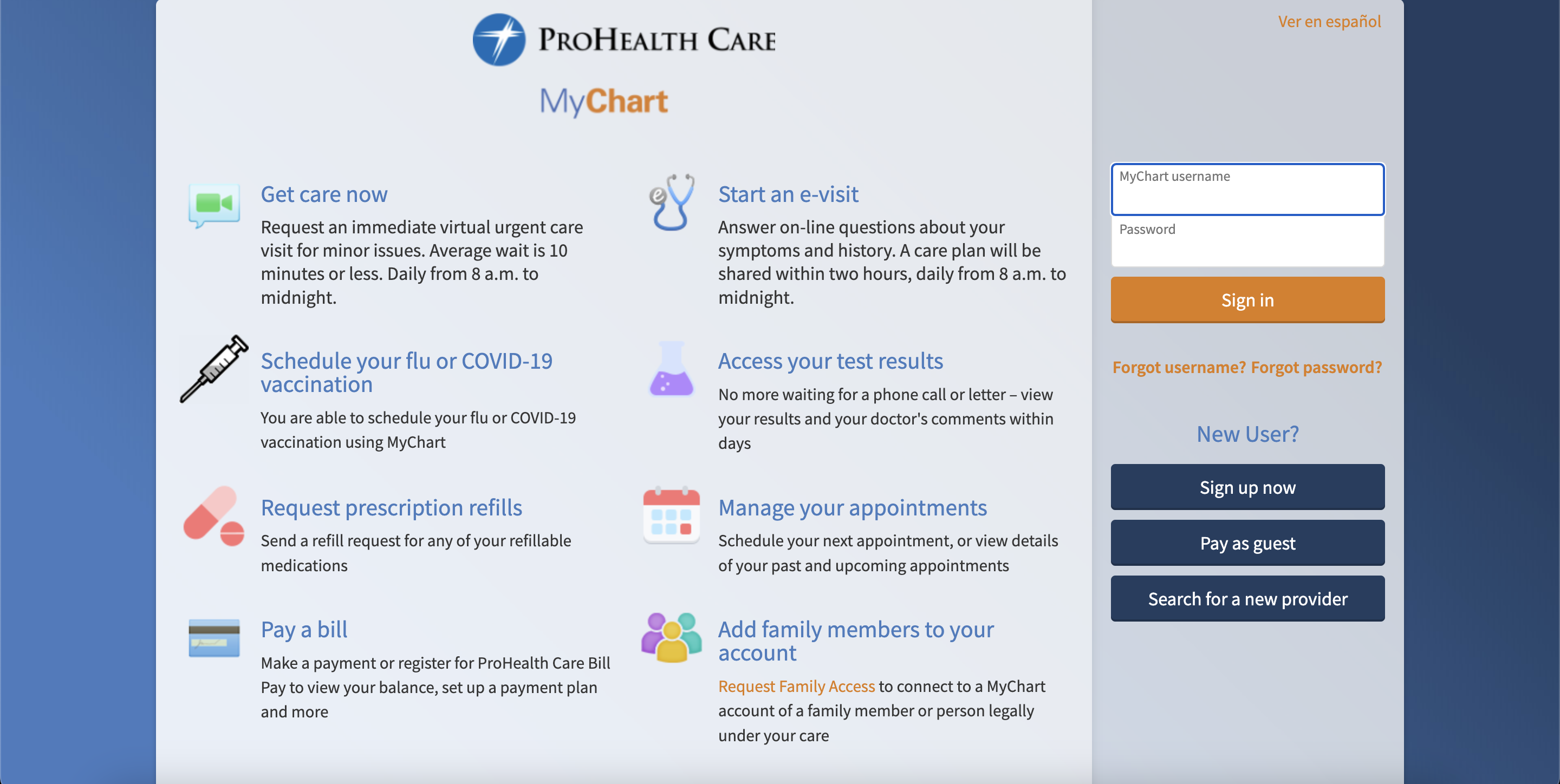 MyChart-ProHealth