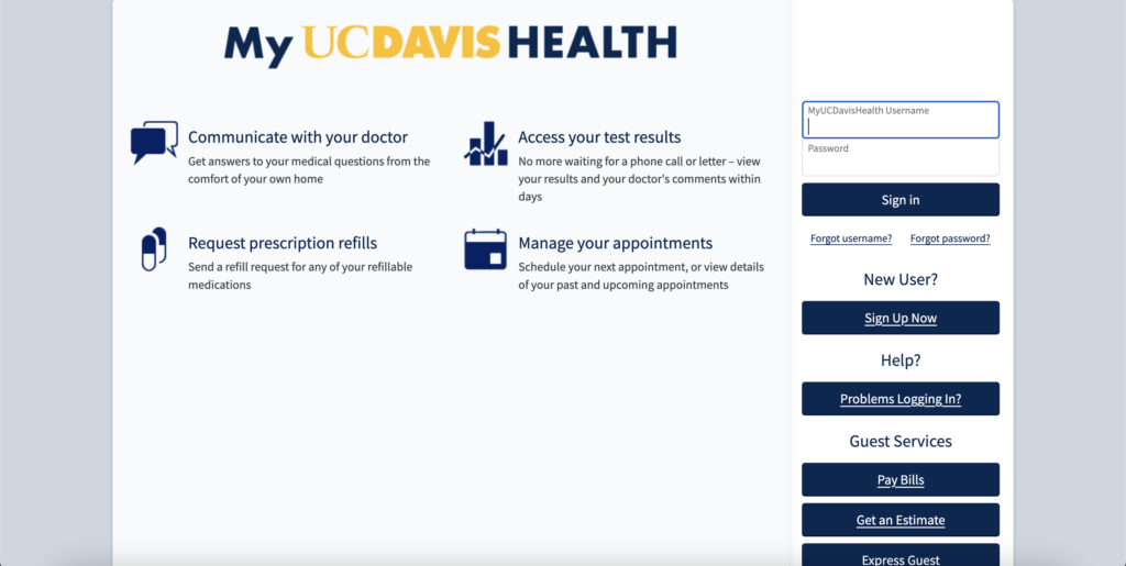 MyChart-UC-Davis