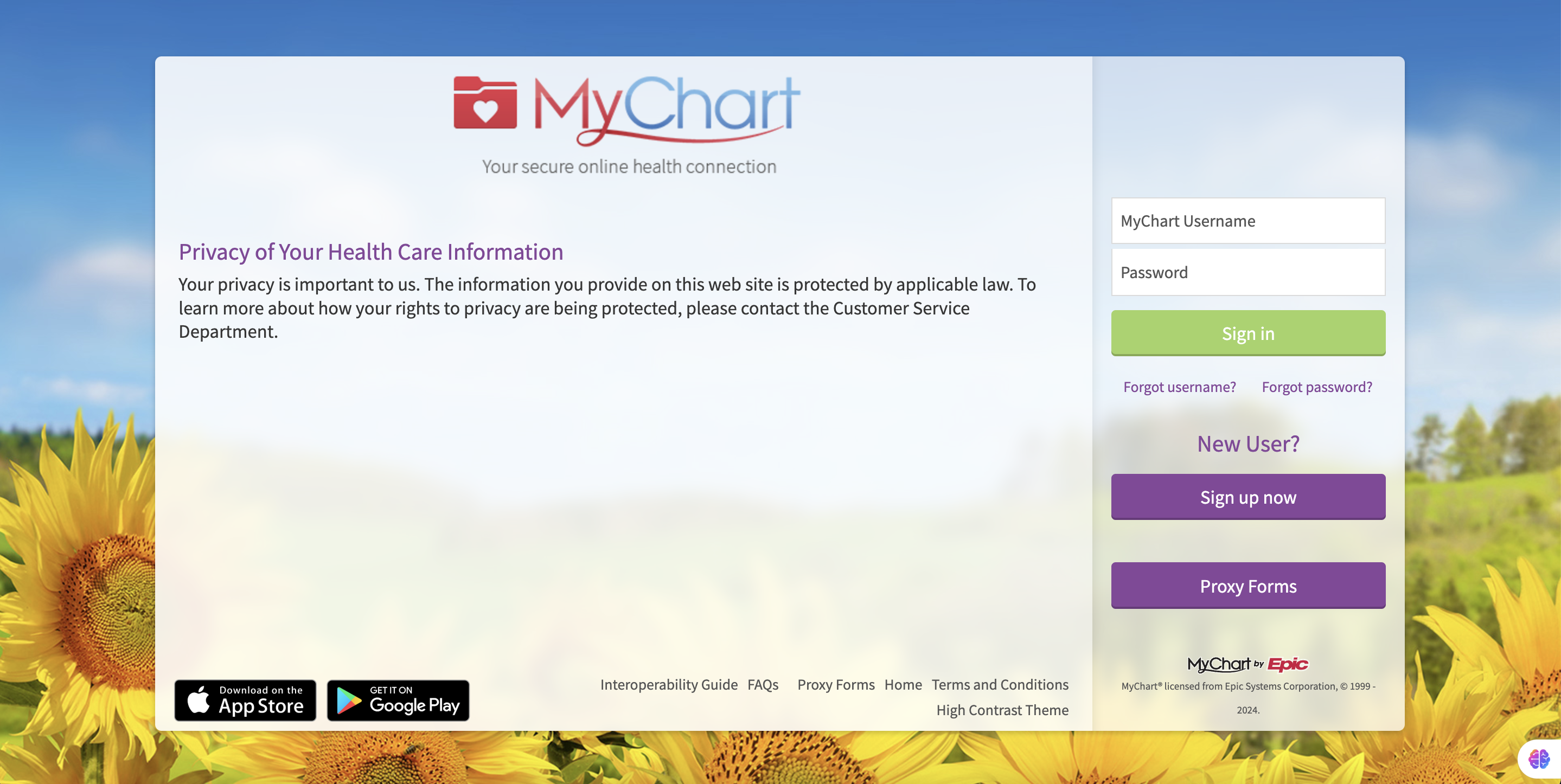 Riverbend-MyChart-Login