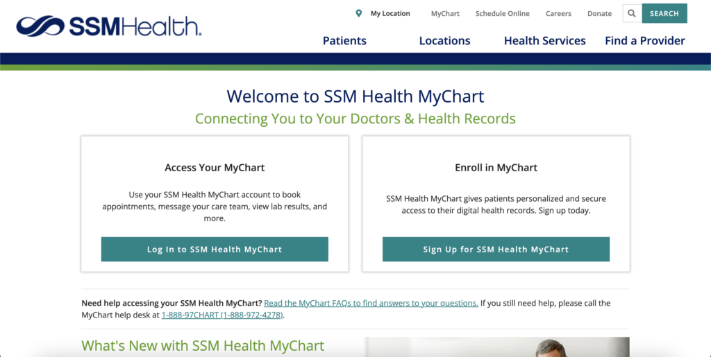 SSM-Health-MyChart